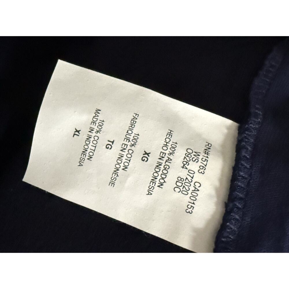 Hanes Navy Blue Lounge Shorts Women XL Drawstring Cotton Casual Comfy Athleisure - Picture 8 of 9